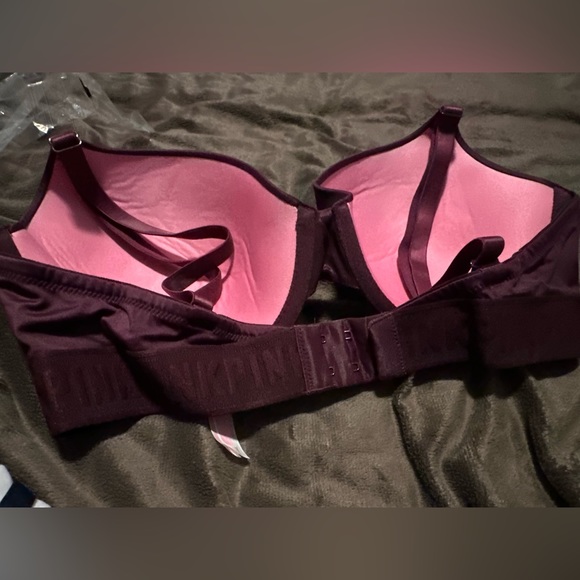 Burgundy Push Up Bra - Picture 3 of 3